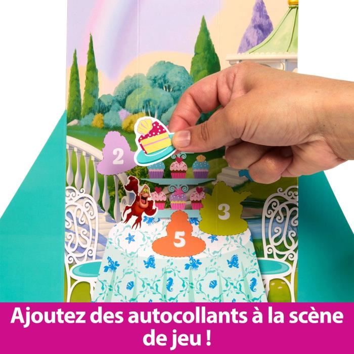 Spin & Reveal Ariel Mattel Poupée Disney Princesses avec 11 surprises HTV88