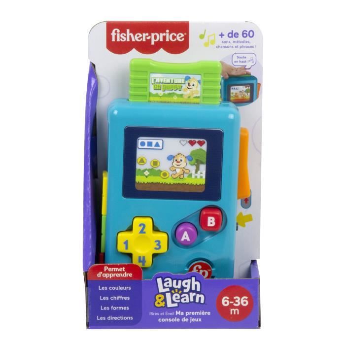 Fisher-Price-Ma Premiere Console de Jeu-Jouet d'Èveil pour bÈbÈs HXB59