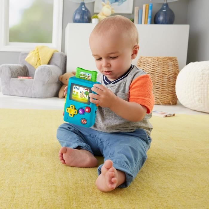 Fisher-Price-Ma Premiere Console de Jeu-Jouet d'Èveil pour bÈbÈs HXB59
