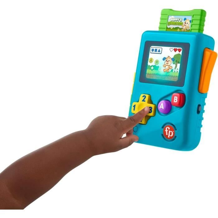 Fisher-Price-Ma Premiere Console de Jeu-Jouet d'Èveil pour bÈbÈs HXB59
