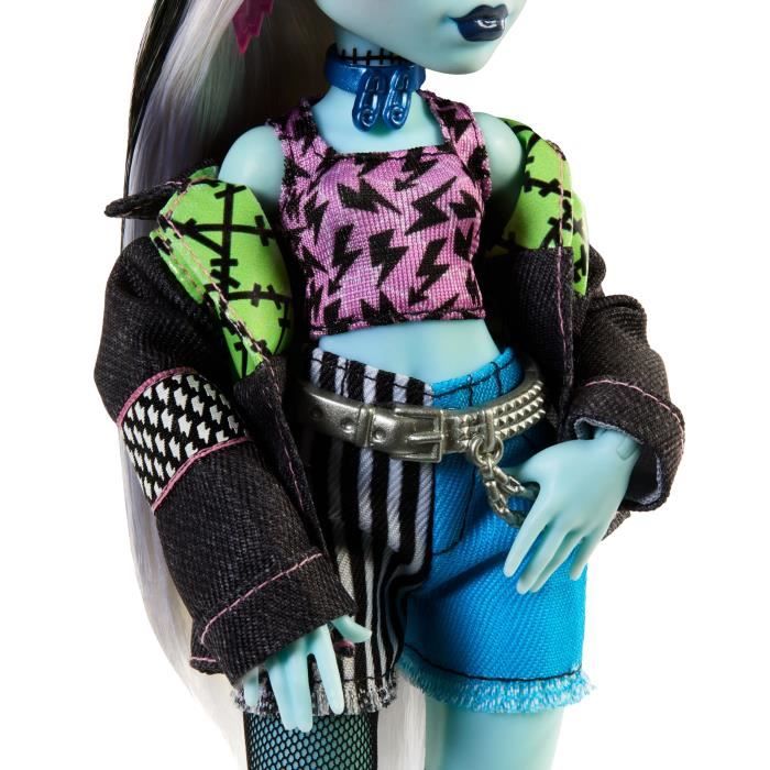 Monster High-Poupée Frankie Stein-Poupée avec animal et accessoires HXH73