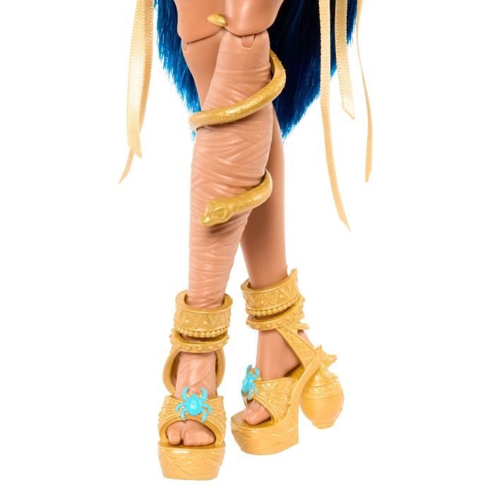 Monster High-Cleo de Nile-Poupée avec animal et accessoires HXH74