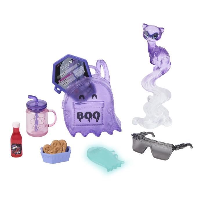 Monster High-Spectra Vondergeist-PoupÈe, furet Rhuen et accessoires HXH77