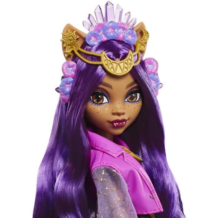 Monster High-PoupÈe Clawdeen Wolf avec tenue pour le Monster Fest HXH80