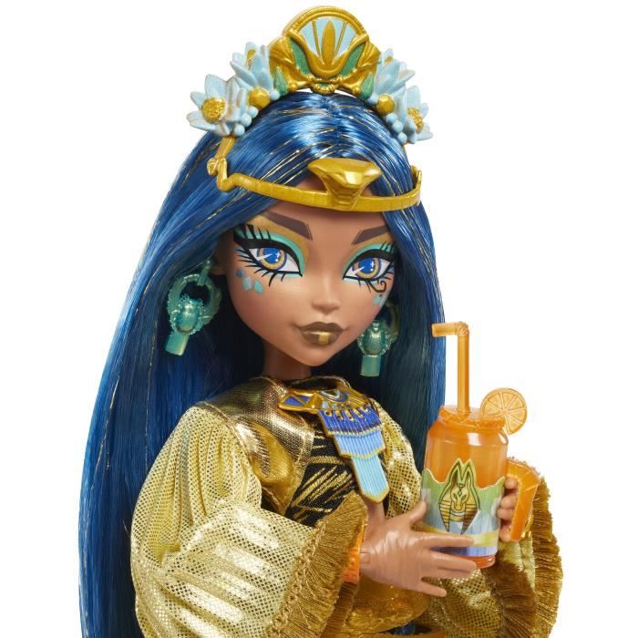 Monster High-PoupÈe Cleo De Nile avec tenue pour le Monster Fest HXH81