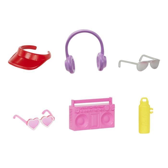 Barbie-Fashionistas-Coffret poupÈes et accessoires patins a roulettes HXK90