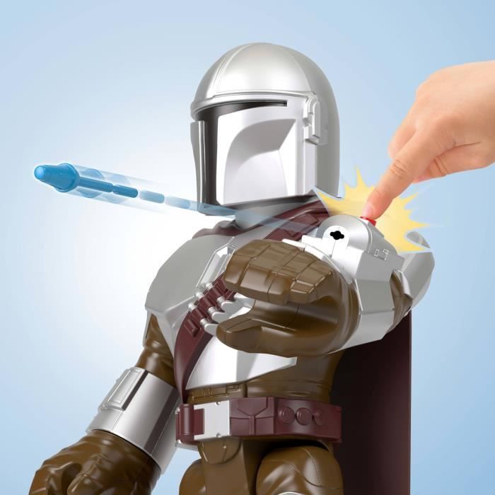 Imaginext-STAR WARS-Figurine XXL The Mandalorian, 40 cm HXT20