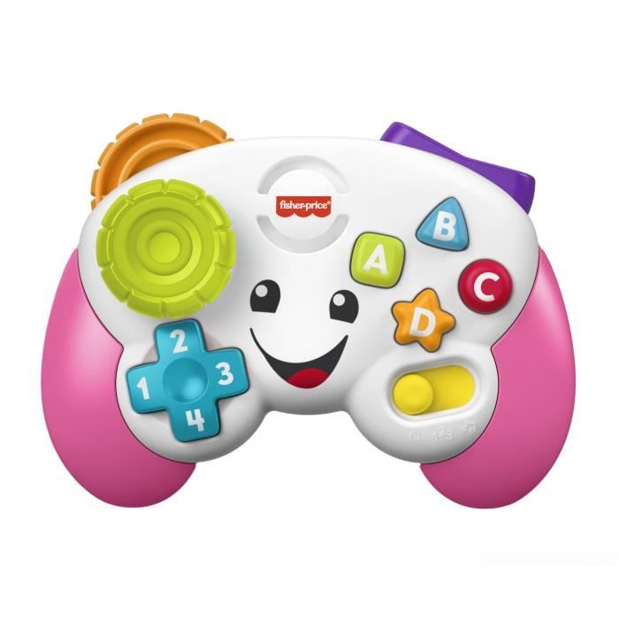 Fisher-Price-manette de jeu et d'apprentissage Rires et …veil HXY11