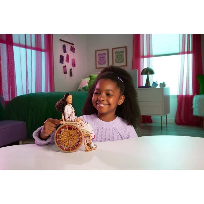 Mattel-Wicked-PoupÈe Nessarose avec tenue et accessoires - Wicked - HXY36