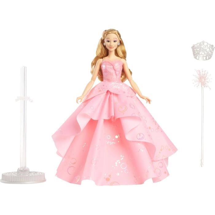 Mattel-Wicked-Poupée Glinda avec tenue amovible et accessoires - HXY37