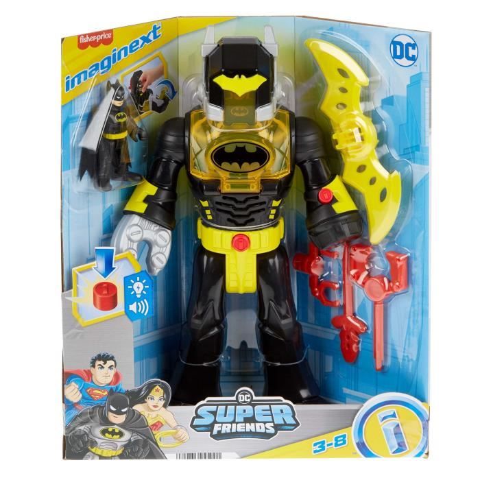 Imaginext Batman dans son Exosquelette - Fisher-Price figurine DC Super Friends - Des 3 ans - HYG31