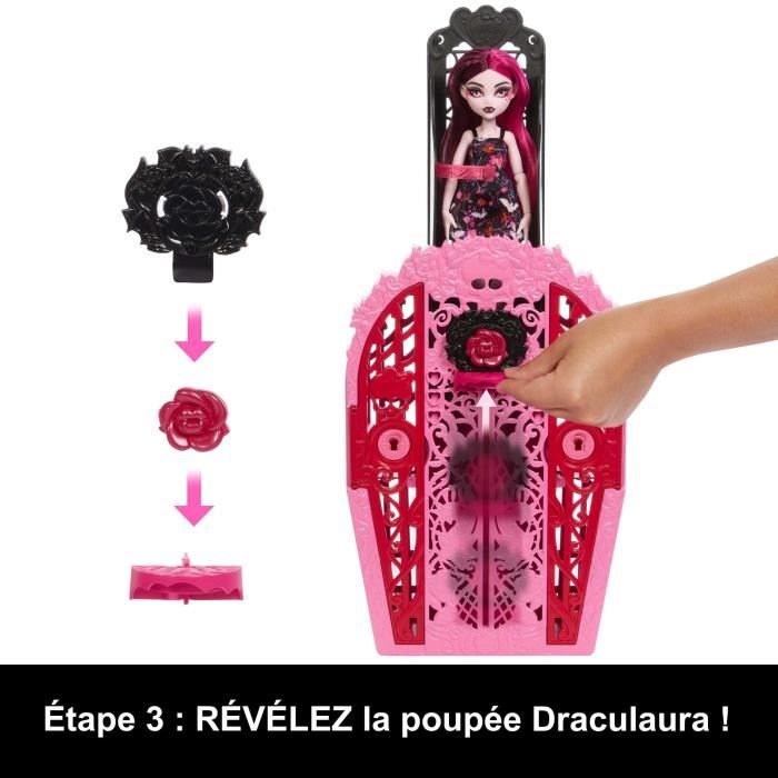 MONSTER HIGH Coffret Monstrueux Secrets Ènigmes du jardin Draculaura - Monster High - HYT72