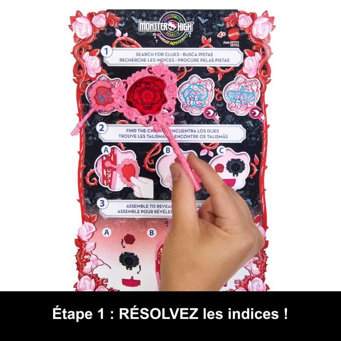 MONSTER HIGH Coffret Monstrueux Secrets Ènigmes du jardin Draculaura - Monster High - HYT72