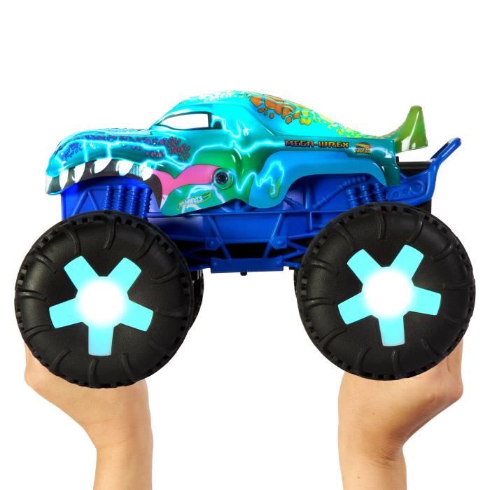 Hot†Wheels Monster Trucks-Mega-Wrex-VÈhicule tÈlÈcommandÈ Èchelle 1/15 JBD90