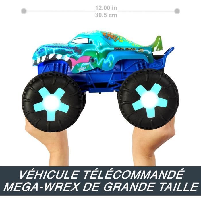 Hot Wheels Monster Trucks-Mega-Wrex-Véhicule télécommandé échelle 1/15 JBD90