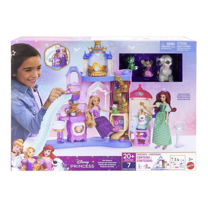 Disney Princess - Coffret Le Palais des Animaux - 7 espaces de jeu - Disney Princess - JBF96