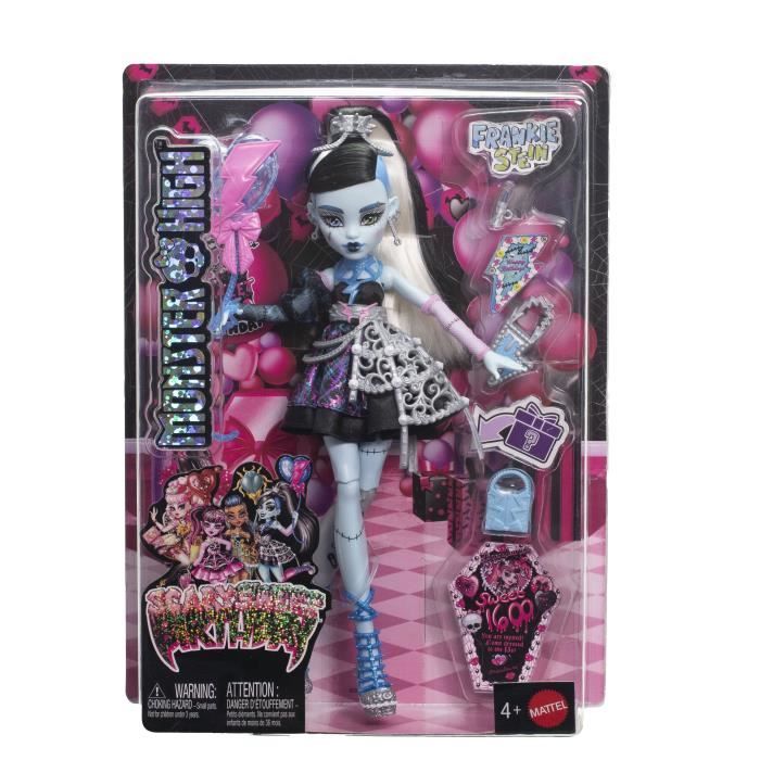 Monster High - Frankie Stein Anniversaire Monstrueusement Mémorable - Poupée - Monster High - JBG75