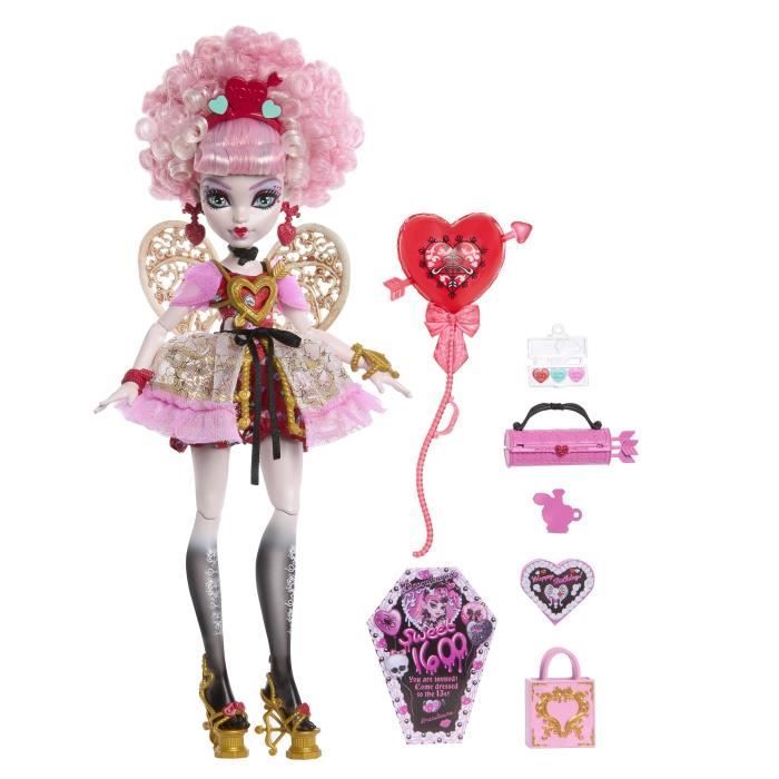 Monster High - Poupée Cupid Asteria Monstrueux Anniversaire - Poupée - Monster High - JBG77