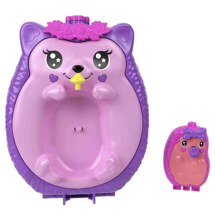Polly Pocket Maman Et Bébé Hérissons Coffret Sac a Main 2 Figurines - JBJ91 4ans et plus