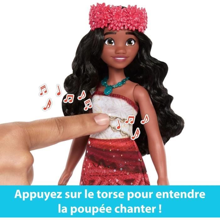 PoupÈe Vaiana 2 Mattel PoupÈe chantante Disney Princesses JBT62