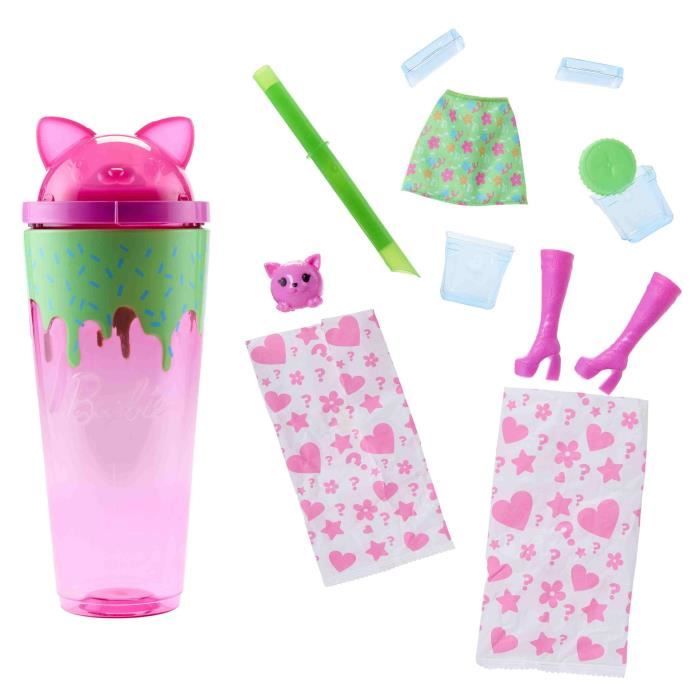 Barbie-Pop Reveal-PoupÈe Chaton Et Accessoires SÈrie Shakes - 3 ans+- JCN88