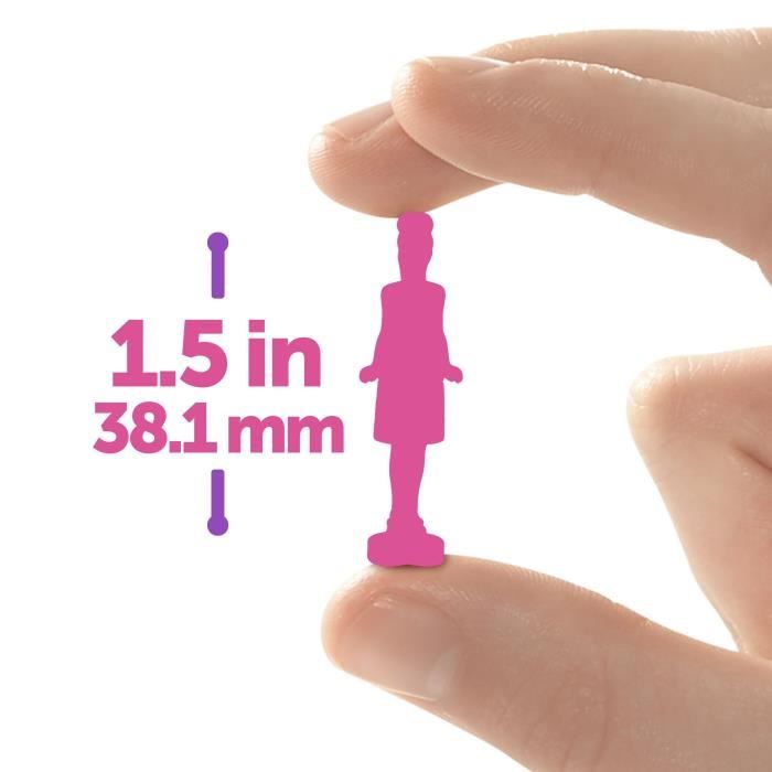 BARBIE Poupée Mini-BarbieLand Fashionistas-Poupée de 3,8 cm - Barbie - JCP97