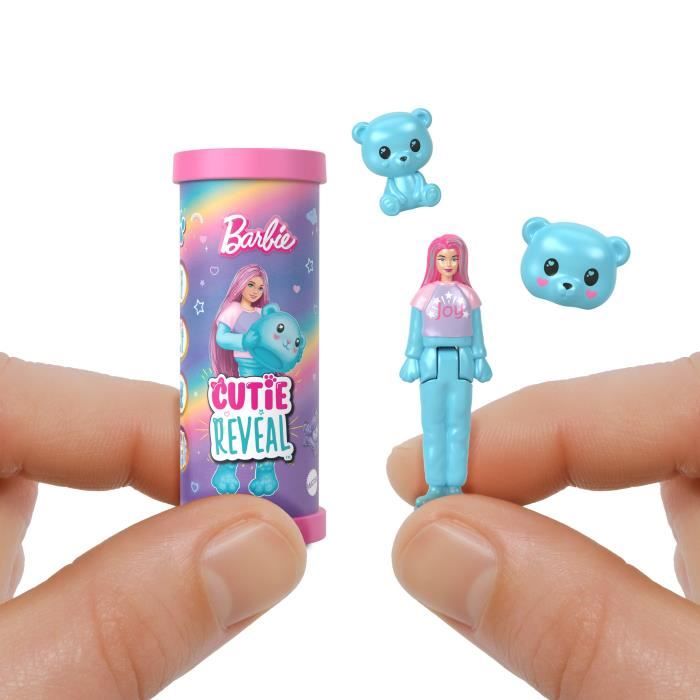 BARBIE PoupÈe Mini-BarbieLand Cutie Reveal-PoupÈe de 3,8†cm - Barbie - JCR15
