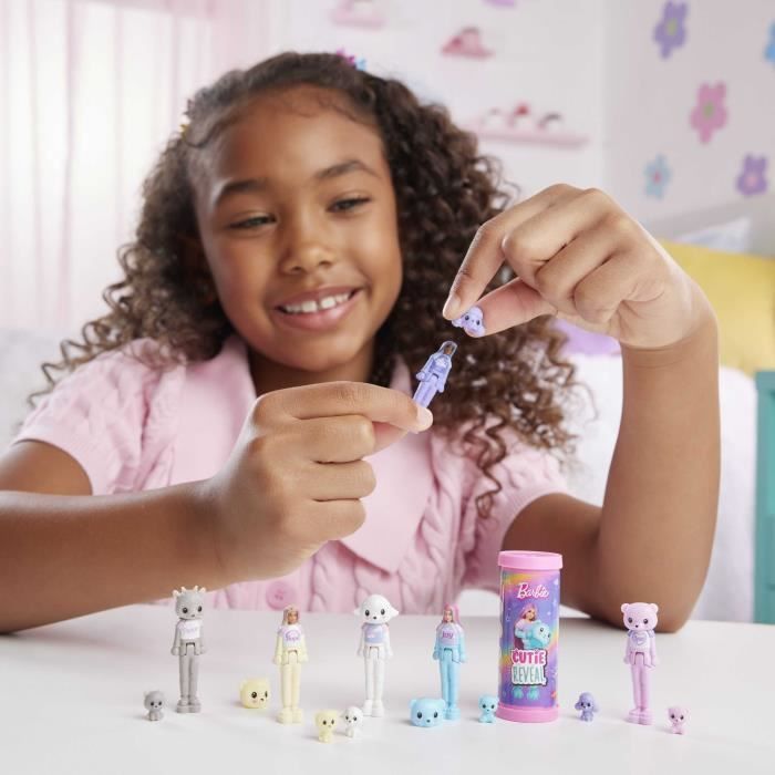 BARBIE Poupée Mini-BarbieLand Cutie Reveal-Poupée de 3,8 cm - Barbie - JCR15