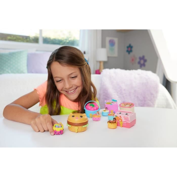 Polly PocketCoffret Multifacettes-Voitures Et Mini-Figurines - JCR44 Modele aléatoire - a partide 4 ans