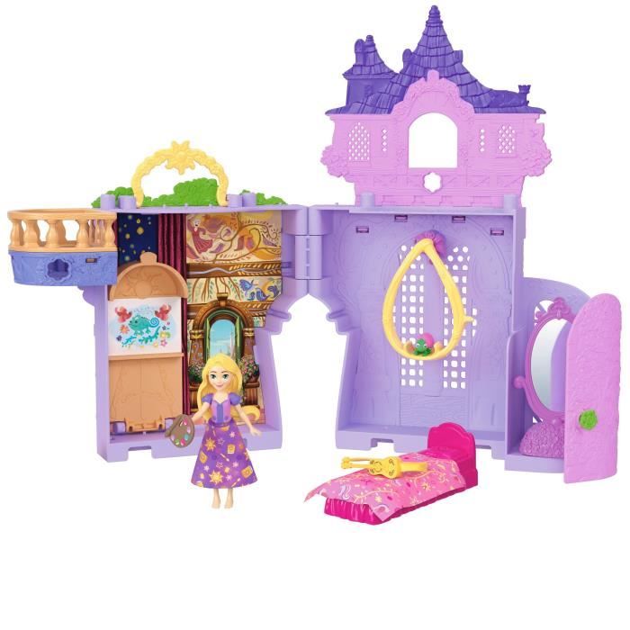 Disney - La Tour de Raiponce - Histoires a Empiler - Coffret avec poupée - Disney Princess - JDP61