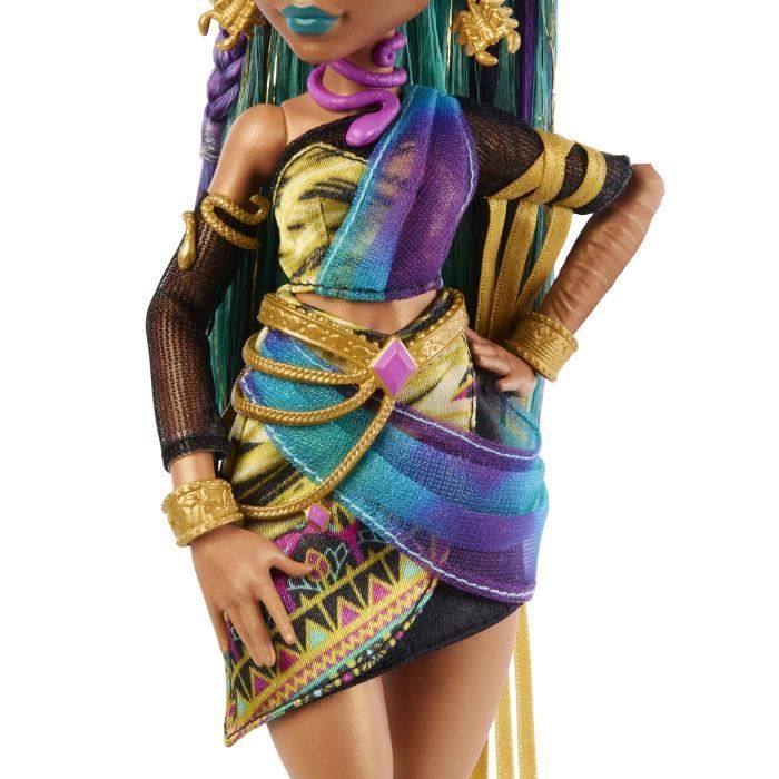 Monster High - Poupée Nefera De Nile - Avec Lavish et 7 accessoires - Monster High - JDR48