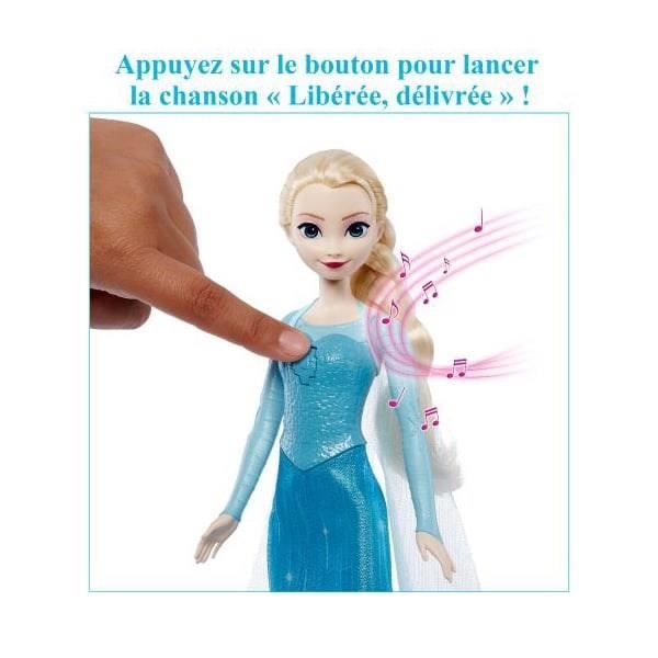 Disney-La Reine Des Neiges-Elsa PoupÈe Chantante-Chanson En 4 Langues - 3 ans+- JDX48