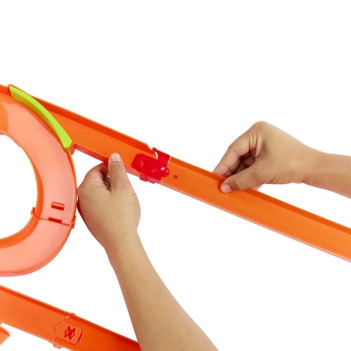 Hot Wheels - Piste Multi Crash - Coffret propulseur motorisé et voiture - Hot Wheels - JFD12