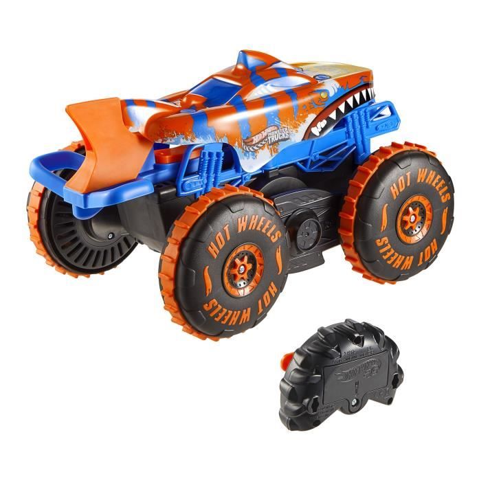 Hot Wheels - Monster Trucks - Véhicule Tiger Shark Escaladeur-a piles - Hot Wheels - JFR39