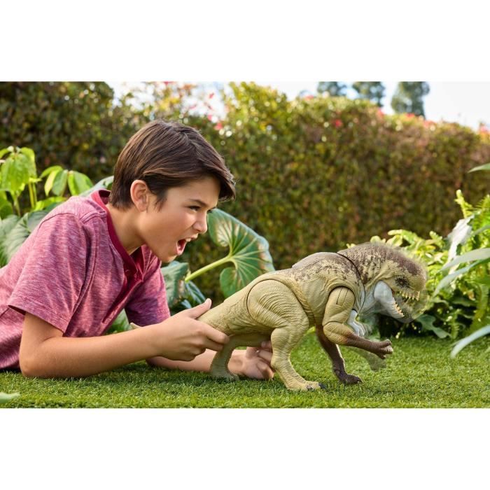 Jurassic World - Figurine articulée Distortus rex Combat ultime - 56 cm - JGB58