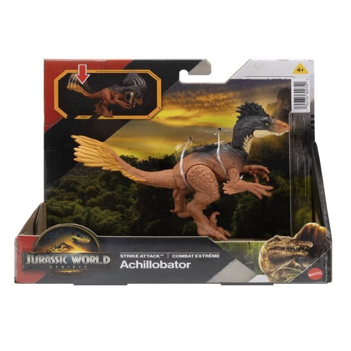 Jurassic World - Attaque Surprise - Figurine de dinosaure articulée - JGB77