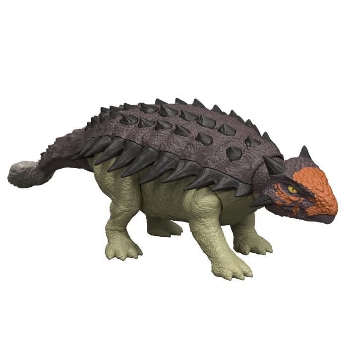 Jurassic World - Figurine articulée Ankylosaurus Rugissement féroce - Son - Jurassic World - JGB90