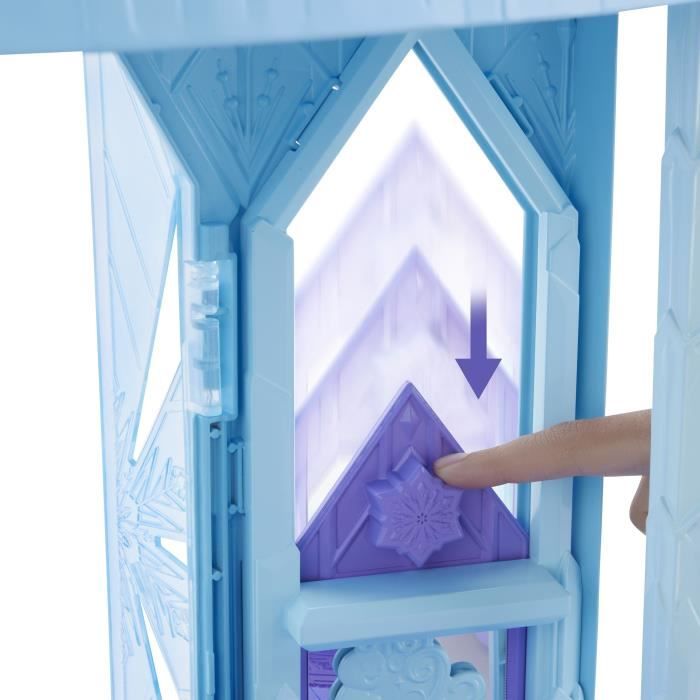 Disney La Reine des Neiges - Palais de glace d'Elsa - Olaf - 21 accessoires - Disney Frozen - JGG41