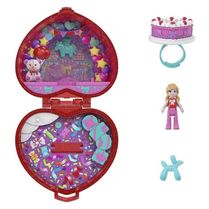 Polly Pocket - Coffret Boîte a Bijoux - 80eme anniversaire de Mattel - Polly Pocket - JGK21