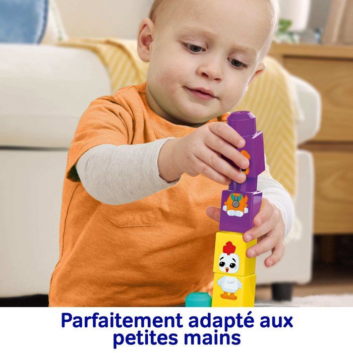 Le tracteur des animaux - des 1 an et demi - Mega Blocks - JKG33