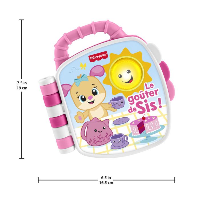 Livre d'éveil - Le goûter de Sis - Fisher-Price - JMC52