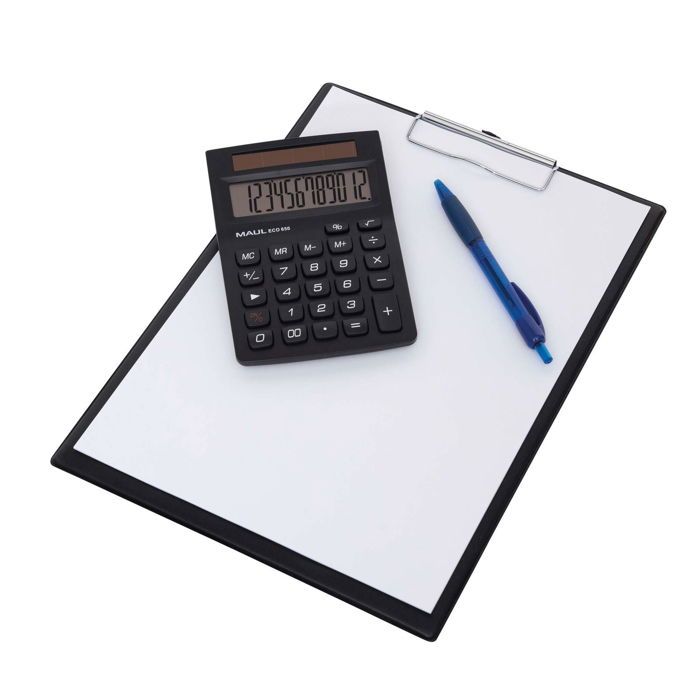 Calculatrice de bureau - MAUL - ECO 650 - 12 chiffres - Noir