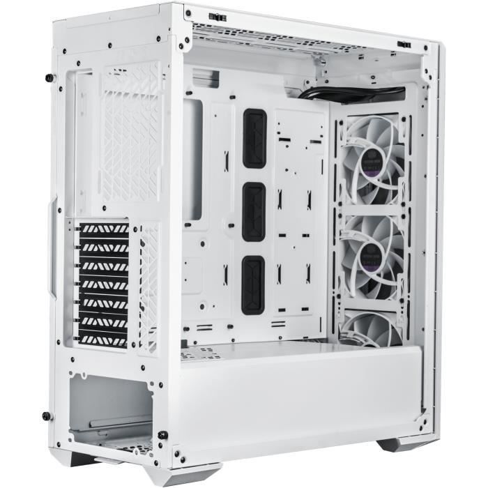 Boîtier PC - COOLER MASTER - MB520-WGNN-S01 - MASTER - BOX 520 TG White ARGB
