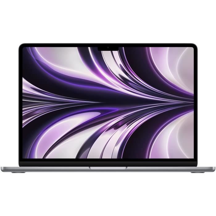 Apple - 13,6'' MacBook Air M2 - RAM 16Go - Stockage 256Go - CPU 8 coeurs - GPU 8 coeurs - Gris sidÈral