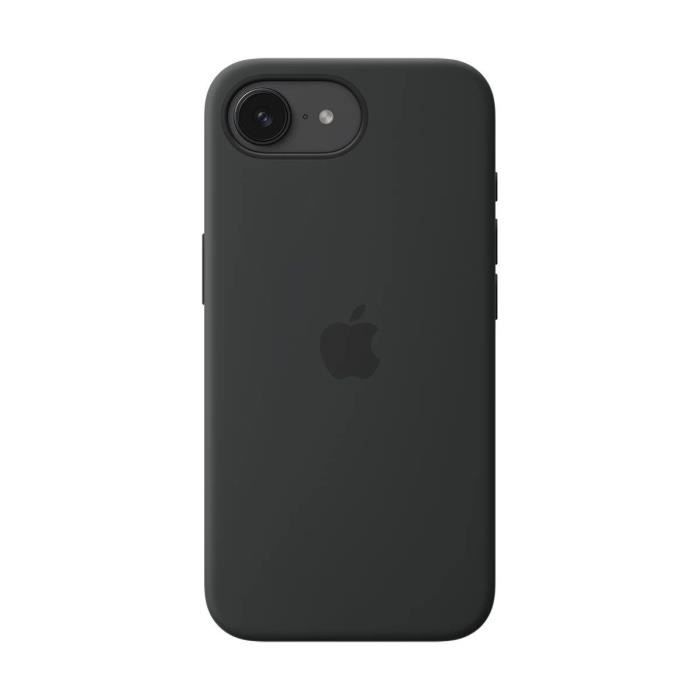 APPLE iPhone 16 E - Coque en silicone - Noir
