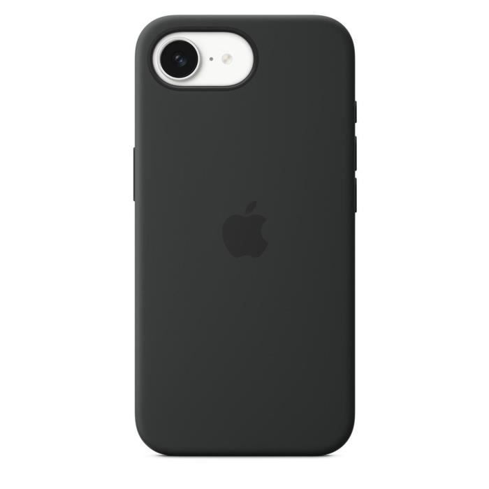 APPLE iPhone 16 E - Coque en silicone - Noir