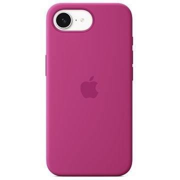 APPLE - iPhone 16E - Coque en silicone - Fuchsia