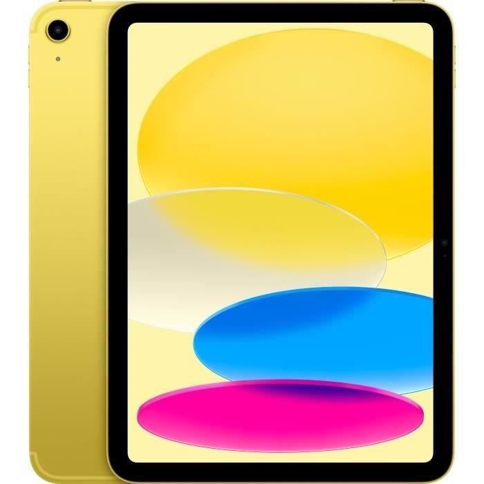 APPLE - iPad A16 (2025) - 11 - Wi-Fi + Cellular - 128Go - Jaune