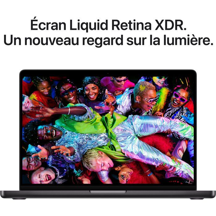 APPLE - 14'' MacBook Pro M5 - RAM 16Go - Stockage 512Go SSD - CPU 10 coeurs - GPU 10 coeurs - Noir sidéral