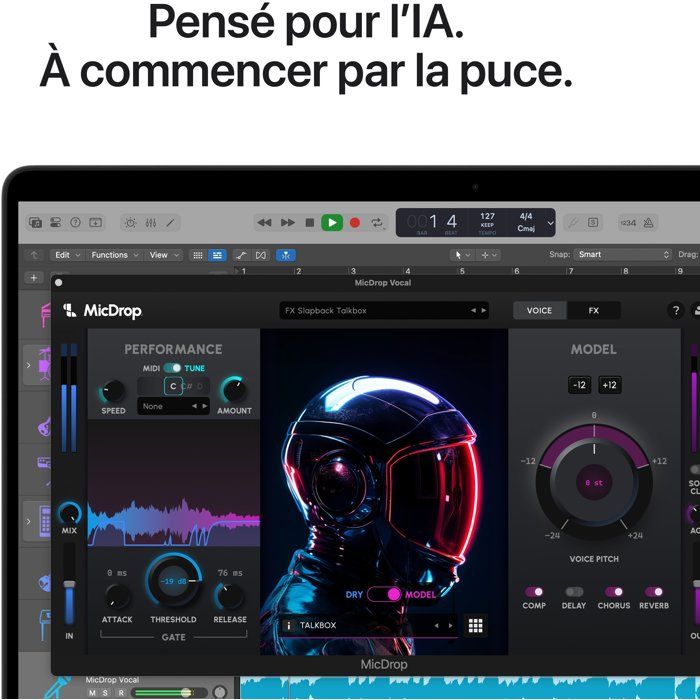 APPLE - 14'' MacBook Pro M5 - RAM 16Go - Stockage 512Go SSD - CPU 10 coeurs - GPU 10 coeurs - Noir sidéral